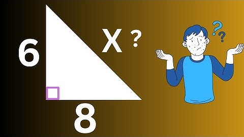 How to find sides using Pythagoras
