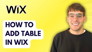 How to Add Table in Wix [2026 Full Guide]
