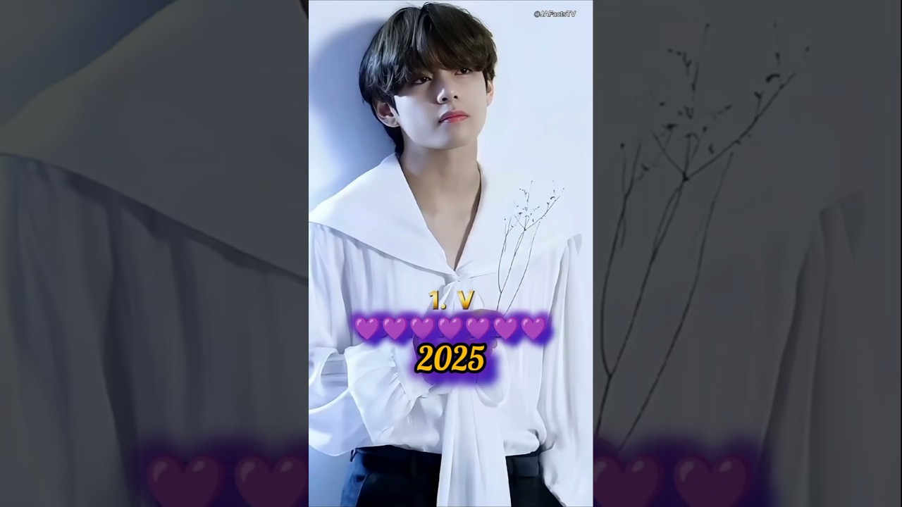 #(2017-2025)Aura of BTS "V" Most handsome man in the world🌏