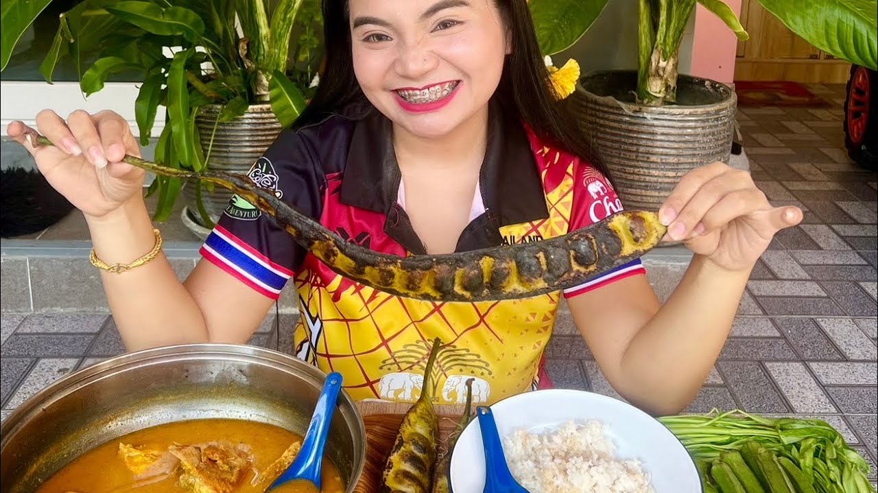 ตอหมก กินกับแกงส้ม หรอยแรง 