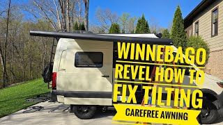 Winnebago Carefree Awning- How to Adjust Pitch + Maint Tips