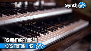 KORG TRITON - M3 | B3 VINTAGE ORGAN - HAMMOND SAMPLES