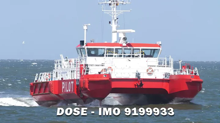 Pilot Boat DOSE 4K 🚢 Cuxhaven Ship Spotting