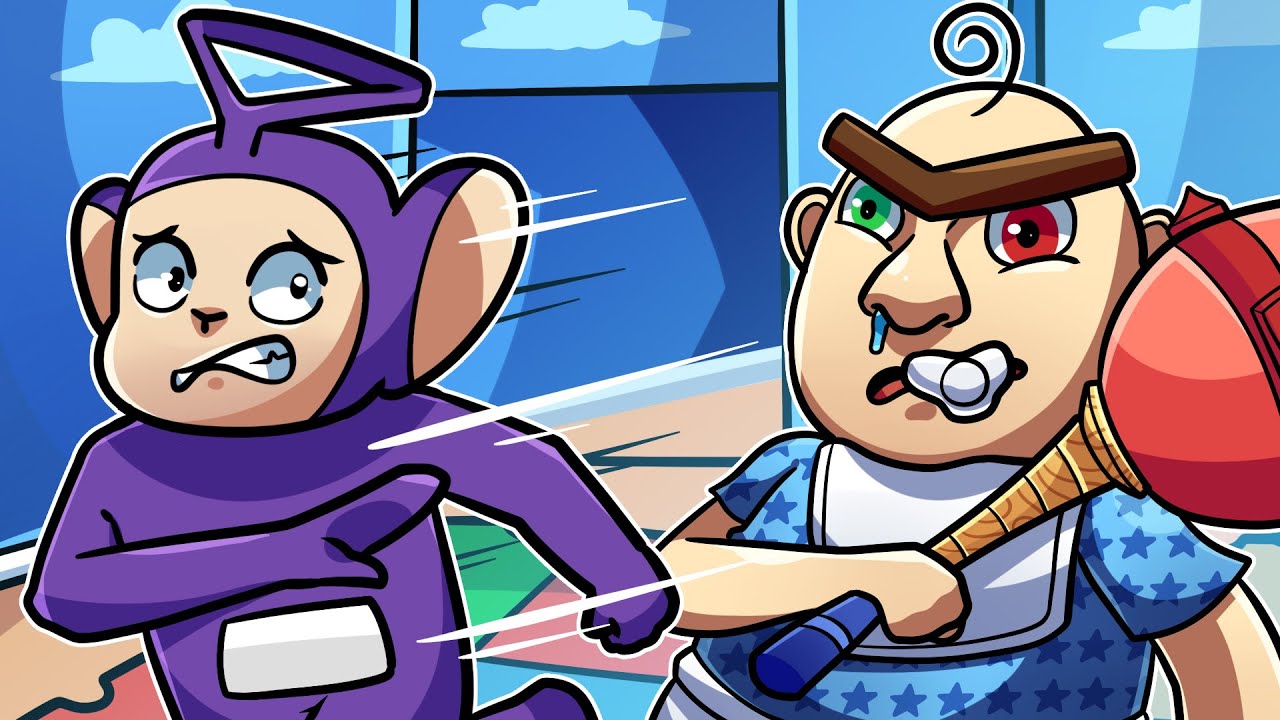 ESCAPE FROM mini BOBBY'S! | Tinky Winky Plays Roblox mini BOBBY'S