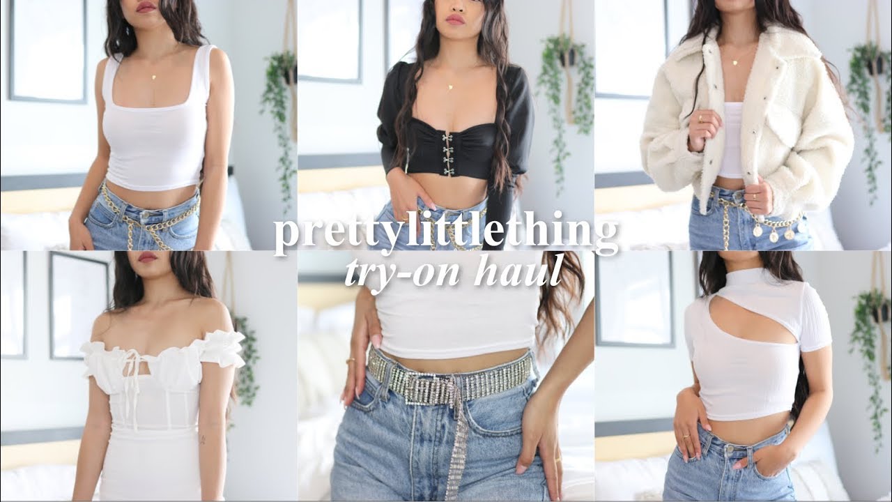 prettylittlething Try-On Haul | Aesthetic + Neutrals