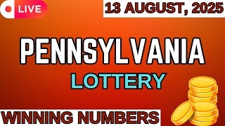 Pennsylvania Day Lottery Results For - 13 Aug 2025