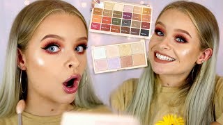 TESTING SOPH X MAKEUP REVOLUTION PALETTES!! | sophdoesnails