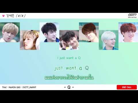 [Karaoke/Thaisub] GOT7 (갓세븐) - Q