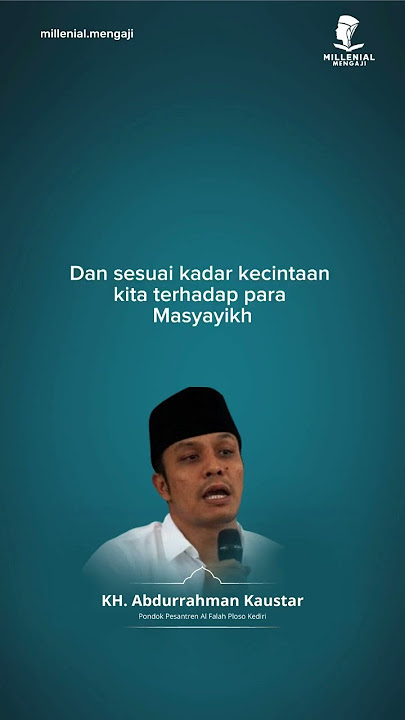 Gus Kausar - Cinta kepada guru
