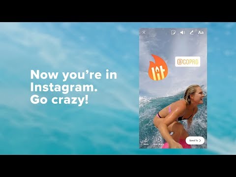 GoPro: Share Your GoPro Moments to Your Instagram Story