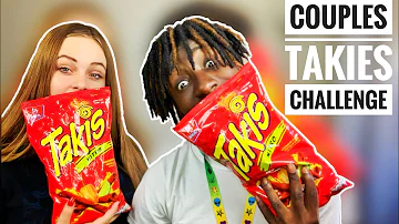 COUPLES TAKIS CHALLENGE!!!!