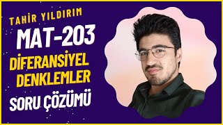 Diferansiyel Denklemler: Eğriler Ailesi Soru Çözümü 4