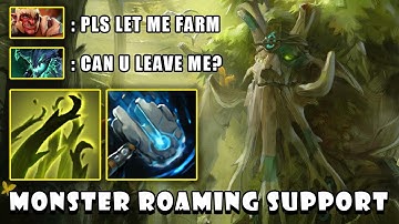 How To Play Monster Roaming Support [Treant Protector] Destroyed Everyone with Rework Ability - Dota