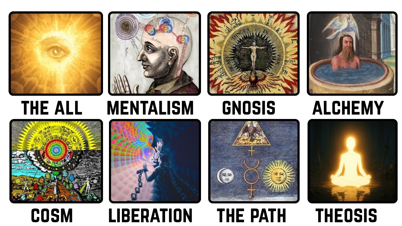 Все основные концепции герметизма объяснены за 10 минут.