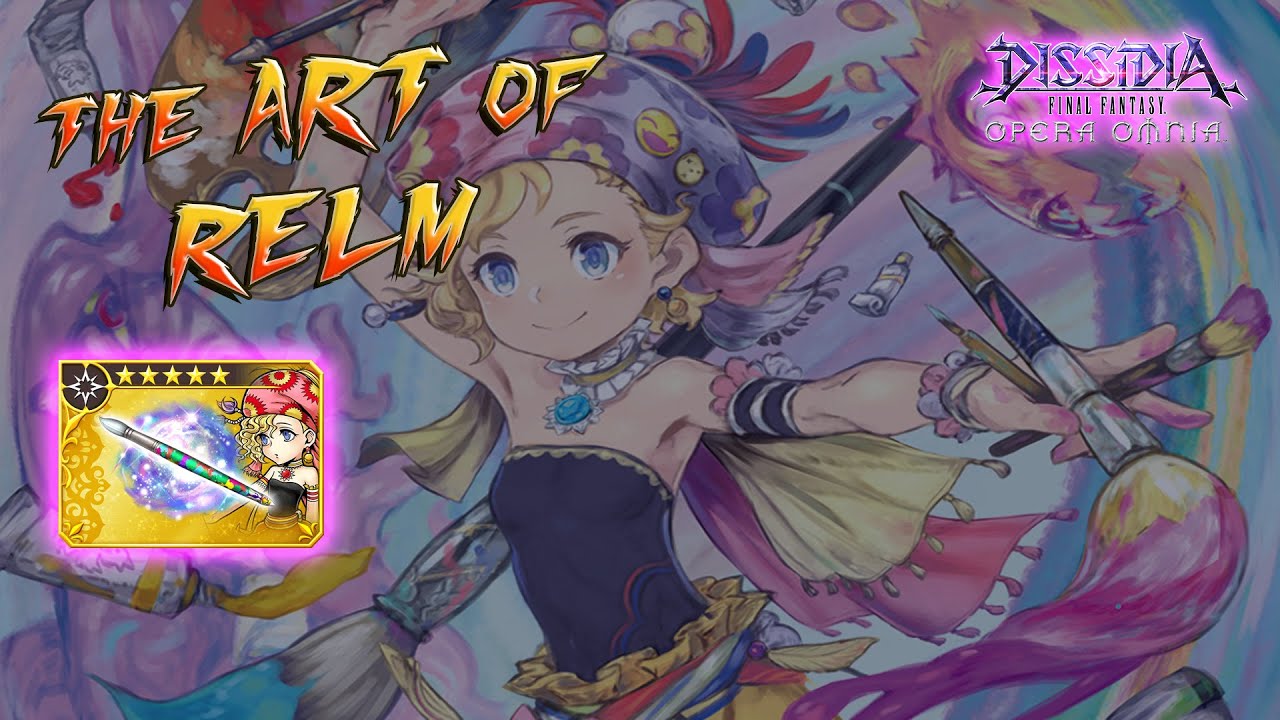 THE ART OF RELM Dissidia Final Fantasy: Opera Omnia