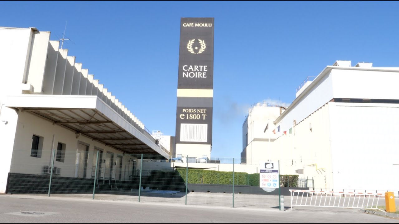 Au coeur de l'usine Carte Noire de Lavérune qui produit 27 000 tonnes de  café par an ! 