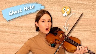 The Ghost Note // Fiddle Techniques