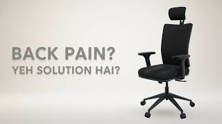 Back Pain? This Office Chair from The Sleep Company Changed Everything!