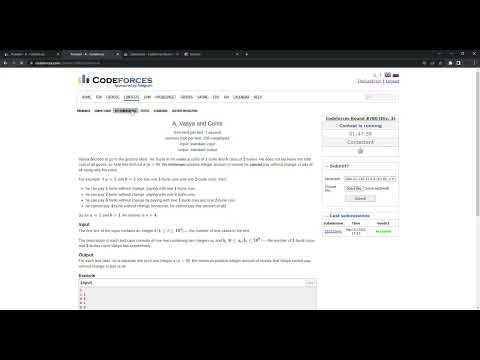 Codeforces Round #780 (Div. 3) Solutions