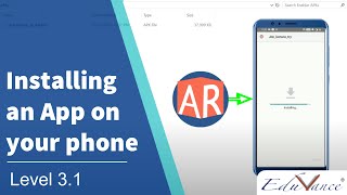 Lecture 3: Installing an App on your mobile phone