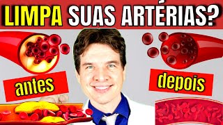 10 INCRÍVEIS ALIMENTOS que TRANSFORMAM sua CIRCULAÇÃO | LIMPAM até 95,6% seus VASOS SANGUÍNEOS?