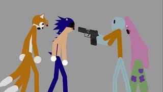 Sonic exe, Tails doll vs Red mist squidward, Patrick Diabetes￼￼