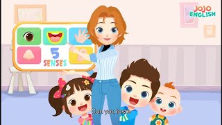 The Five Senses Bé Học Tiếng Anh Nhận Biết 5 Giác Quan Jojo English