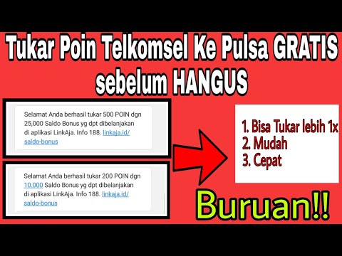 Cara Menukarkan Poin Telkomsel Dengan Pulsa Dan Paket Data 2020 Cara Menukar Poin bonus isi ulang pu. 