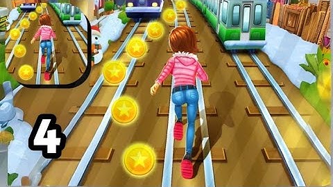 Subway Princess Runner-Gameplay Walkthrough Tutorial Levels Mobile Game Part 4.