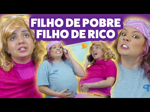 MÃE RICA vs MÃE POBRE: como é ser filho de #rico e filho de #pobre 😂