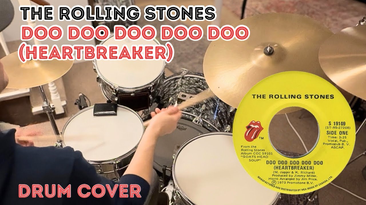 The Rolling Stones “Doo Doo Doo Doo Doo (Heartbreaker)” Charlie Watts - Drum Cover 