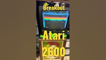 Breakout Atari 2699. Papa Brad Plays Atari!