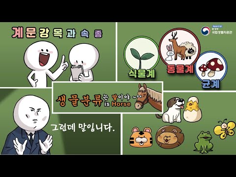 [생물다양성 교육] 생물분류는 말이야~