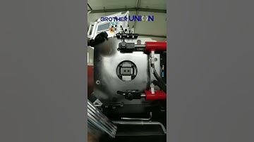 Cutting Slow Motion - Downspout Machine