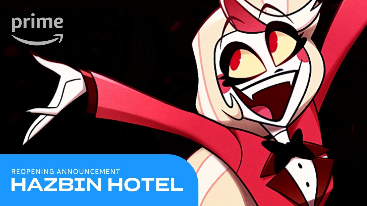 Hazbin Hotel Announcement Prime Video Youtubehazbin Hotel Fpe Art