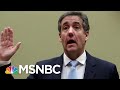 Michael Cohen Helping Manhattan District Attorney, NBC News Reports | All In | MSNBC