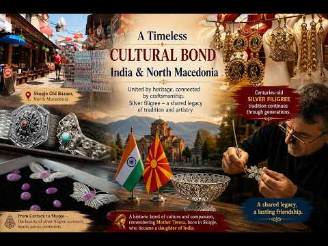 President Murmu’s Visit Highlights India–North Macedonia Cultural Ties