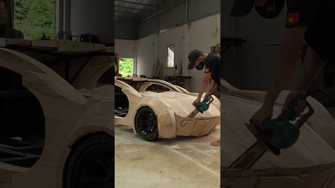 Building a wooden electric car from scratch