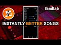 Instantly better songs in bandlab using the ez eq