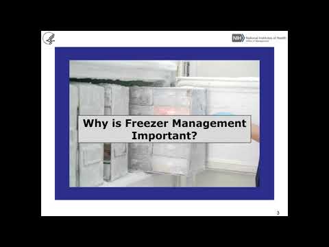 NIH Freezer Management Training Video