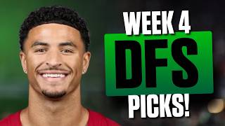 NFL DFS Week 4: Best DraftKings Plays, Stacks, Sleepers & Fades | Main Slate Breakdown