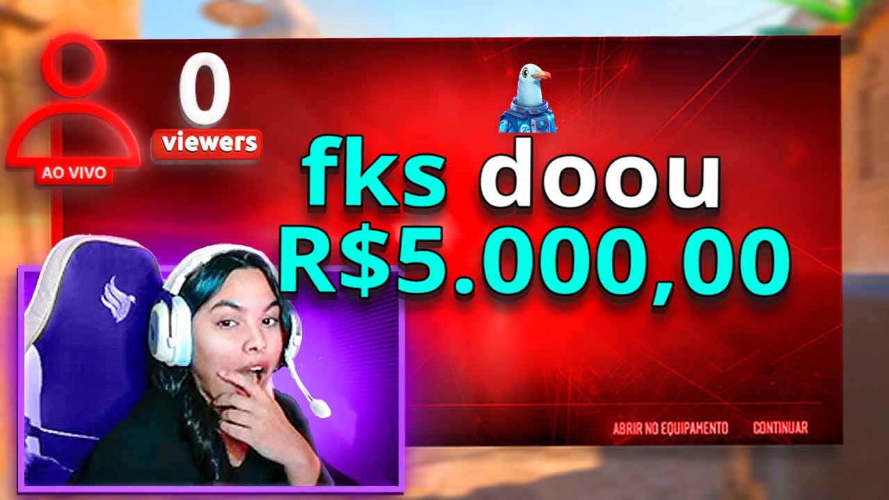 DOEI Dinheiro Pra STREAMERS que NINGUÉM ESTAVA ASSISTINDO