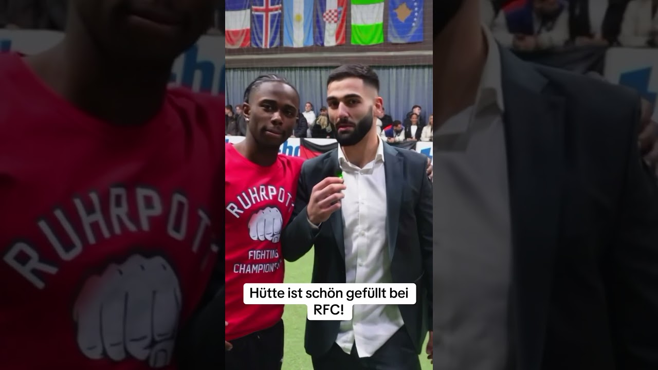 Hütte ist schön gefüllt bei RFC! 