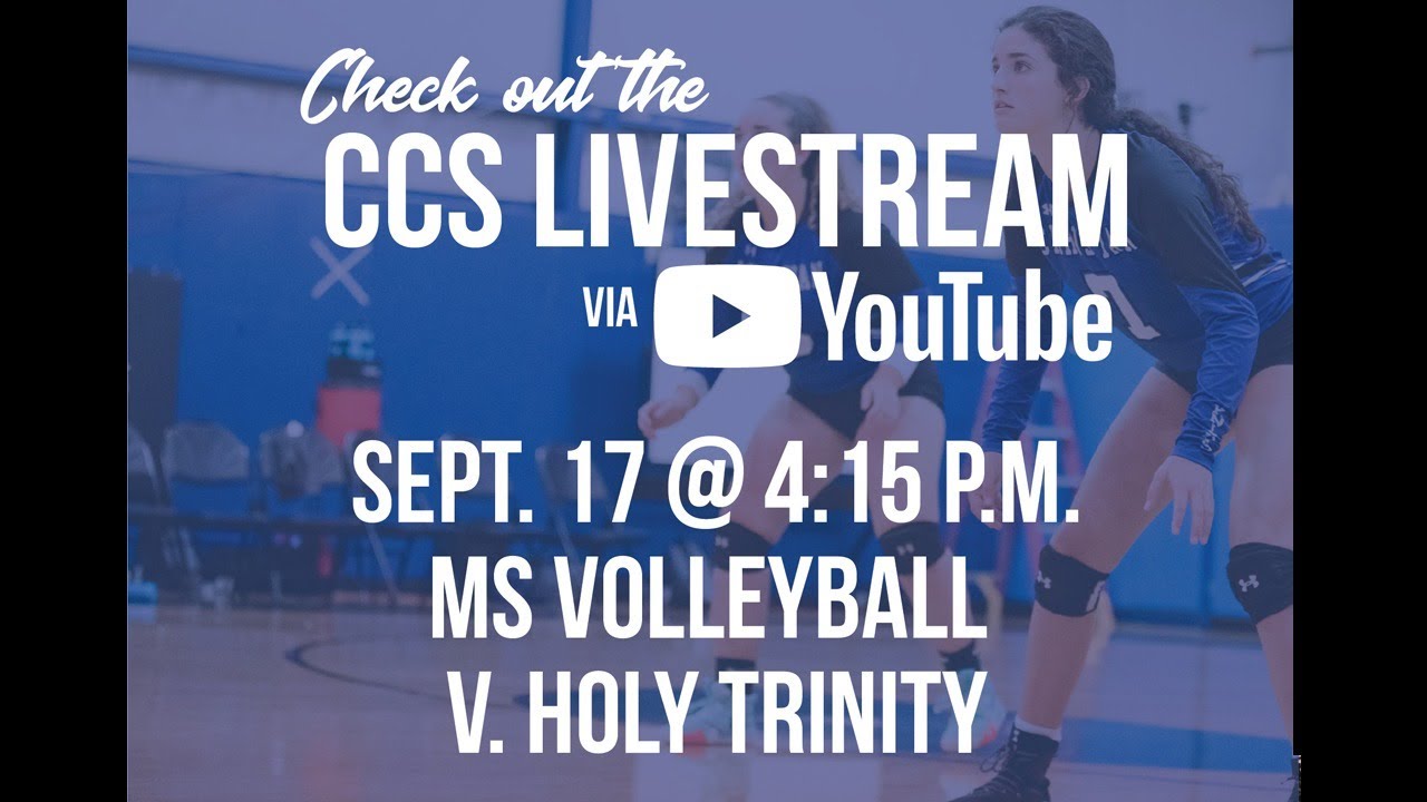 holy trinity volleyball live stream