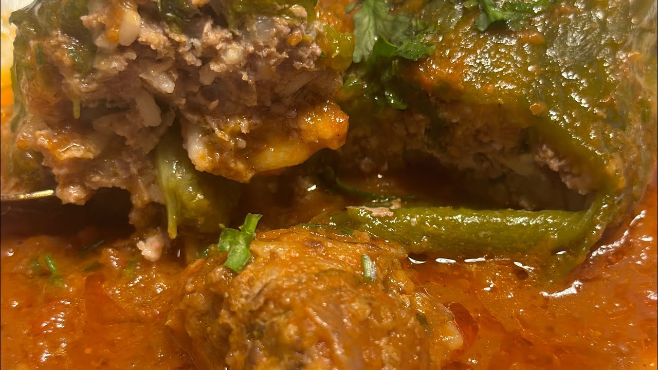 لي ماطيبتش هاذي الدولمة ماكان لاه تقول أنا طيبت👌😄😋🌶️دولمة الفلفل 🫑بالتفصيل الممل وبصلصة حمراء عسل🍯