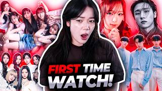 Reacting To KPOP I've NEVER seen before (I.M., Fifty Fifty, ONEUS, NMIXX, Yena)