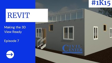 Preparing 3D Views in Revit | REVIT | Episode 7, Revit Architecture Tutorial in Revit