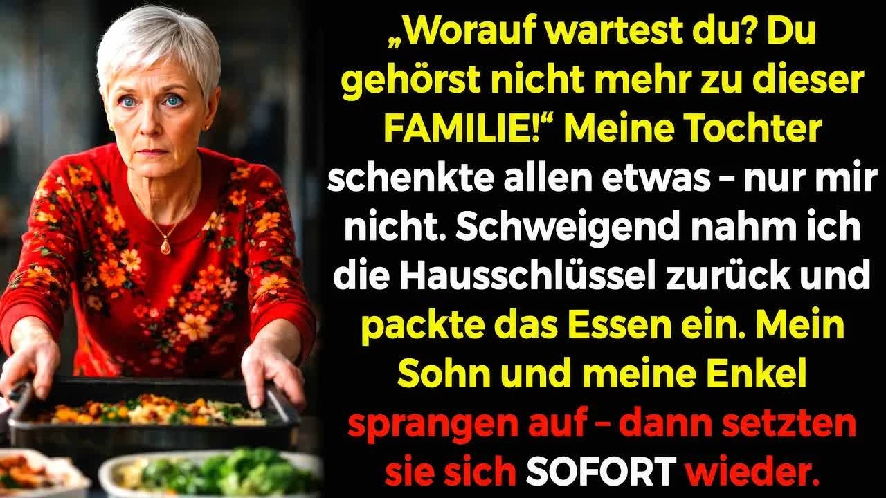 Nach den Worten meiner Tochter fing ich an, das ganze Essen zurückzulegen…