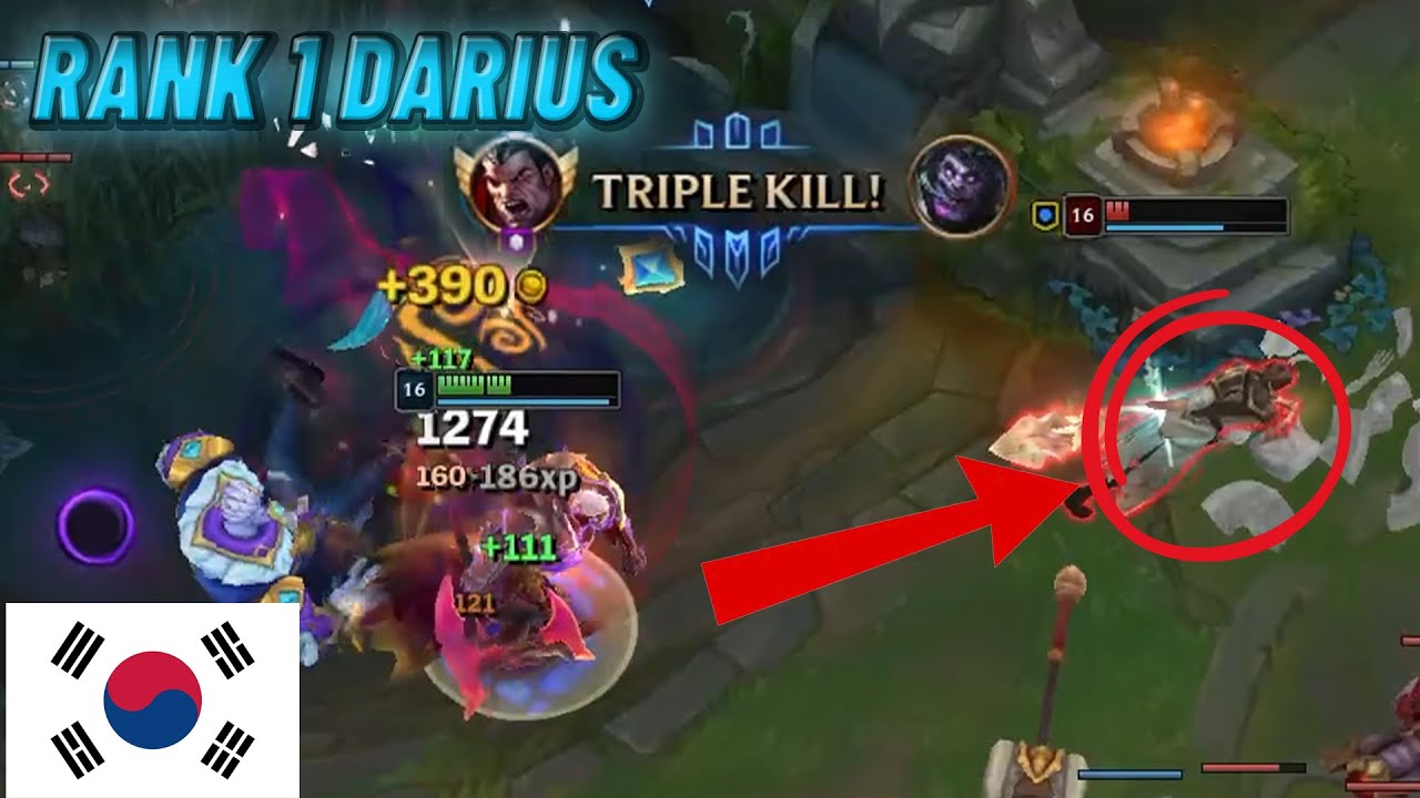 Rank 1 Darius RaiderGO faces a Korean Challenger Jayce