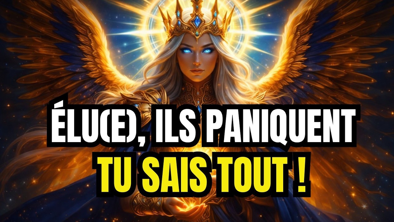ÉLU(E),PANIQUE TOTALE 👿 ILS RÉALISENT ENFIN QUE TU SAIS ET ÇA LES CONSUME DE L'INTÉRIEUR